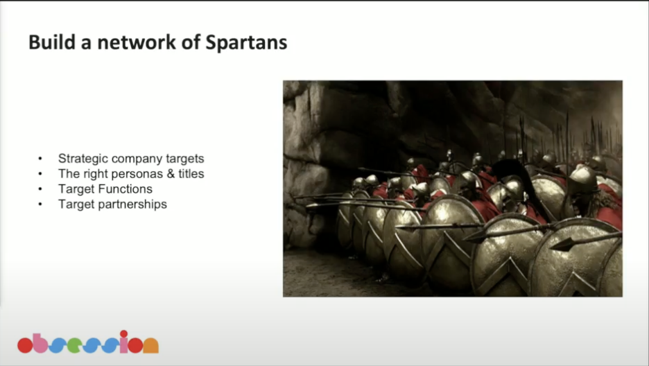 Build a network of Spartans